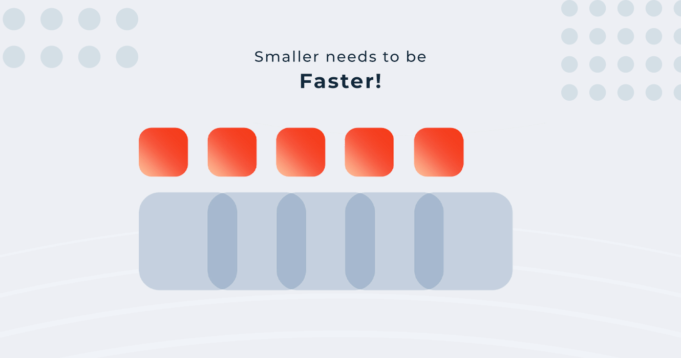 Smaller Means Faster