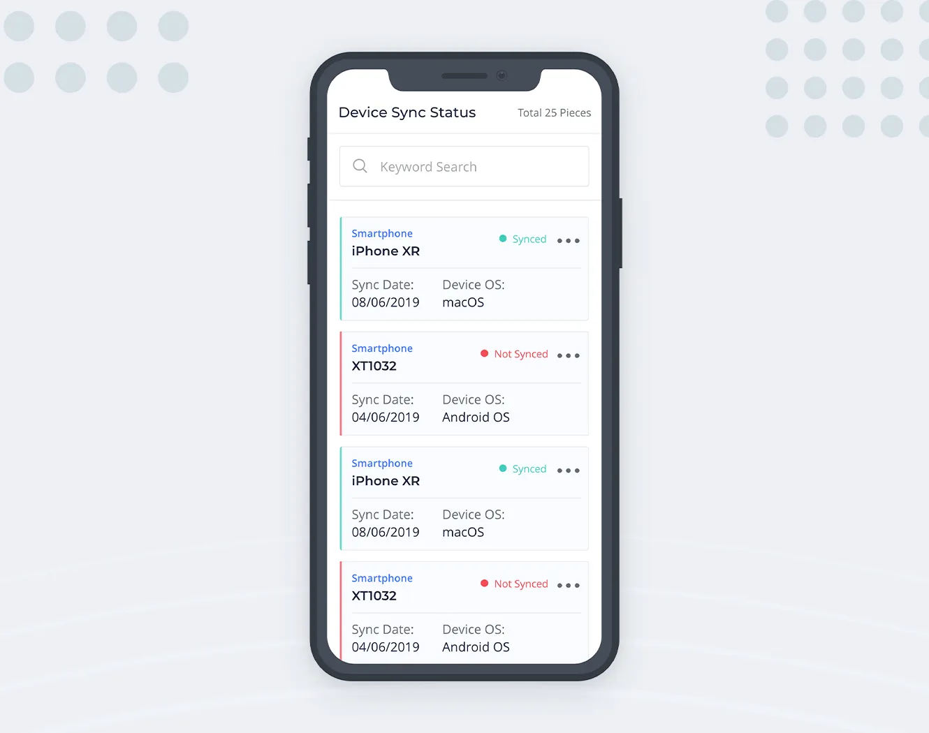 Table Improved for Mobile Devices & Transformed Into List